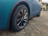 Solar Gloss Gun Metallic for Tesla Model Y SR+ and Long Range - 19 inch