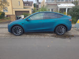 Solar Gloss Gun Metallic for Tesla Model Y SR+ and Long Range - 19 inch