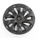 4x Radkappen 18" Zoll Model 3 - mattschwarz Turbinendesign