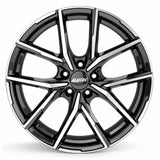 Jantes avant Aveleno noir diamant poli pour toutes les Tesla Model 3 - 19 pouces