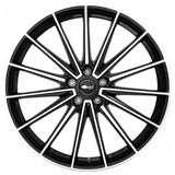 B43 Schwarz Glanz Vollpoliert Mischbereifung für Tesla Model 3 Highland Performance - 20 Zoll