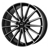 B43 Schwarz Glanz Vollpoliert Mischbereifung für Tesla Model 3 Highland Performance - 20 Zoll