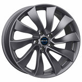 Solar Gloss Gun Metallic for Tesla Model Y SR+ and Long Range - 19 inch