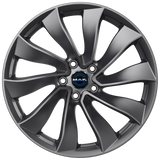 Solar Gloss Gun Metallic for Tesla Model Y SR+ and Long Range - 19 inch