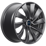 Solar Gloss Gun Metallic for Tesla Model Y SR+ and Long Range - 19 inch