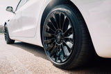 37 T Gloss Black for Tesla Model Y SR+ and Long Range - 19 inch