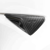 Abdeckungen Seitenkameras Carbonoptik Tesla Model 3/Y mit HW3