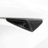 Abdeckungen Seitenkameras Carbonoptik Tesla Model 3/Y mit HW3