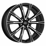 Tesla Model Y Felgen / Kompletträder - Dezent AR Dark in 19 Zoll - Schwarz poliert