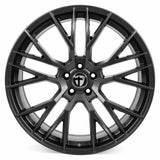 Tesla Model Y Long Range Felgen / Kompletträder - Tomason TN23 - Schwarz in 20 Zoll - Schwarz