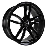 Tesla Model Y Felgen / Kompletträder - GMP Swan Glossy black in 20 Zoll - Schwarz