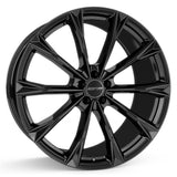 Tesla Model Y Felgen / Kompletträder - GMP Totale Glossy Black in 20 Zoll - Schwarz