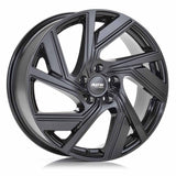 Tesla Model Y Felgen / Kompletträder - Platin P114 Black in 20 Zoll - Schwarz