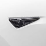 Abdeckungen Seitenkameras Carbonoptik Tesla Model 3/Y mit HW3