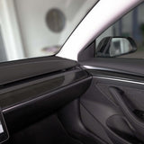 Abdeckung Zierleisten Türverkleidung und Armaturenbrett Carbonoptik Tesla Model 3/Y