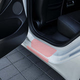 Protective Film Door Sills Tesla Model 3 - Paint Protection Film