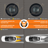 TNA Razor V2 Glossy Titanium Flow Formed für alle Tesla Model Y - 19 Zoll