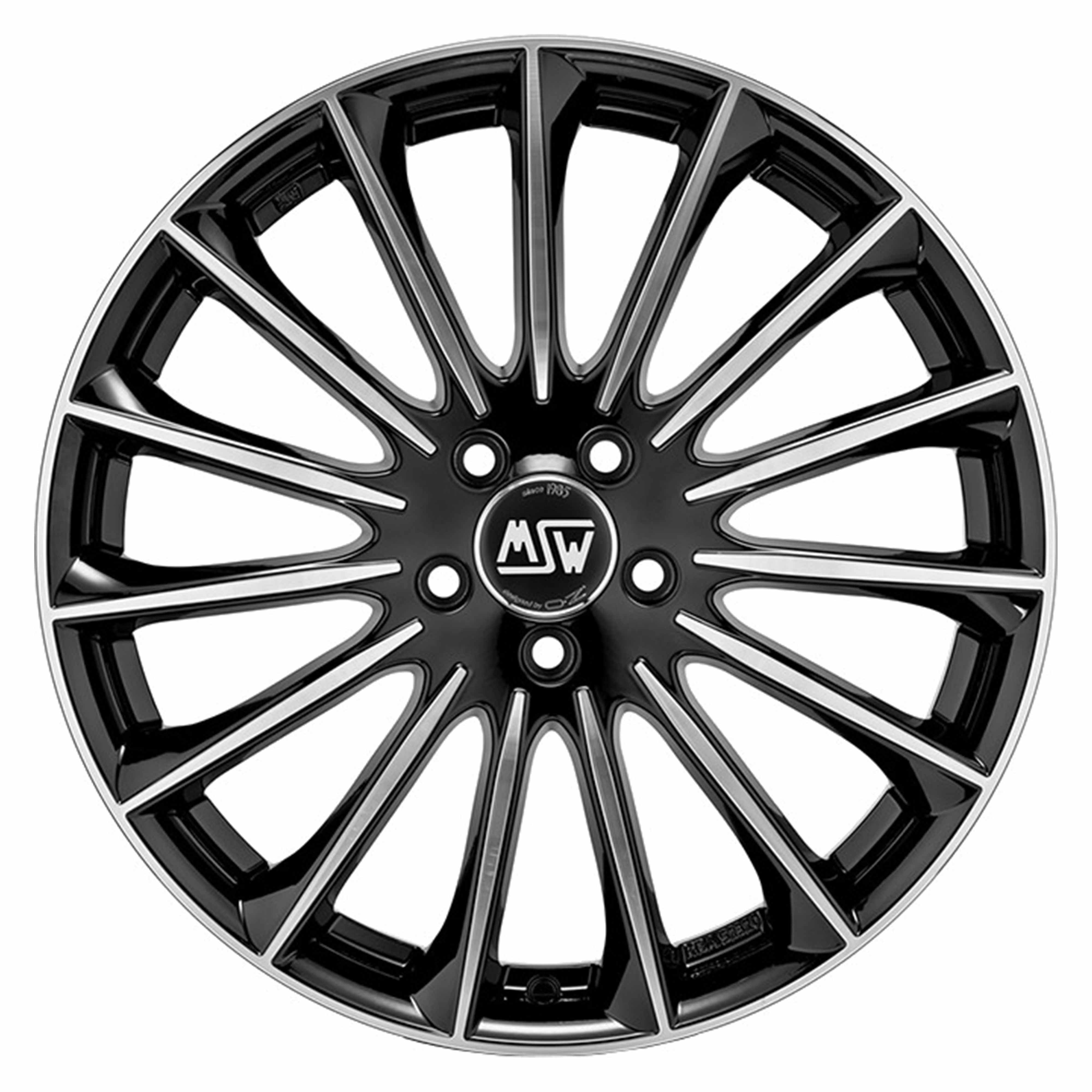 Tesla Model 3 Felgen / Kompletträder - MSW 30 gloss black full polished ...