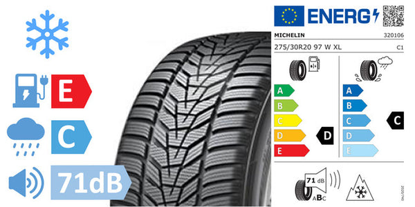 2 x 275/30/R20 Michelin Pilot Alpin PA 4 FSL Elect (E/C/71DB) - TS