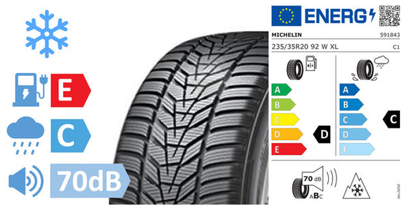 2 x 235/35/R20 Michelin Pilot Alpin PA 4 FSL Elect (E/C/70DB) - TS