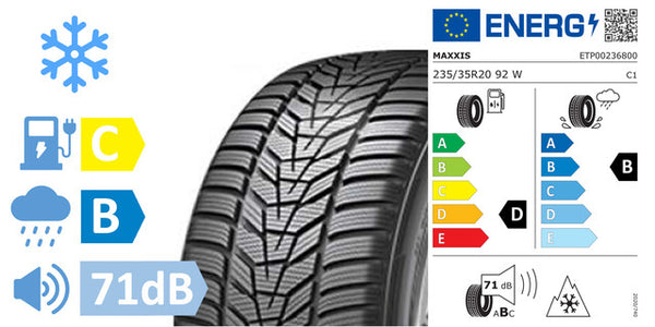 4 x 235/35/R20 Maxxis Premitra All Season AP3 XL RF M+S 3PMSF (C/B/71DB) - TS