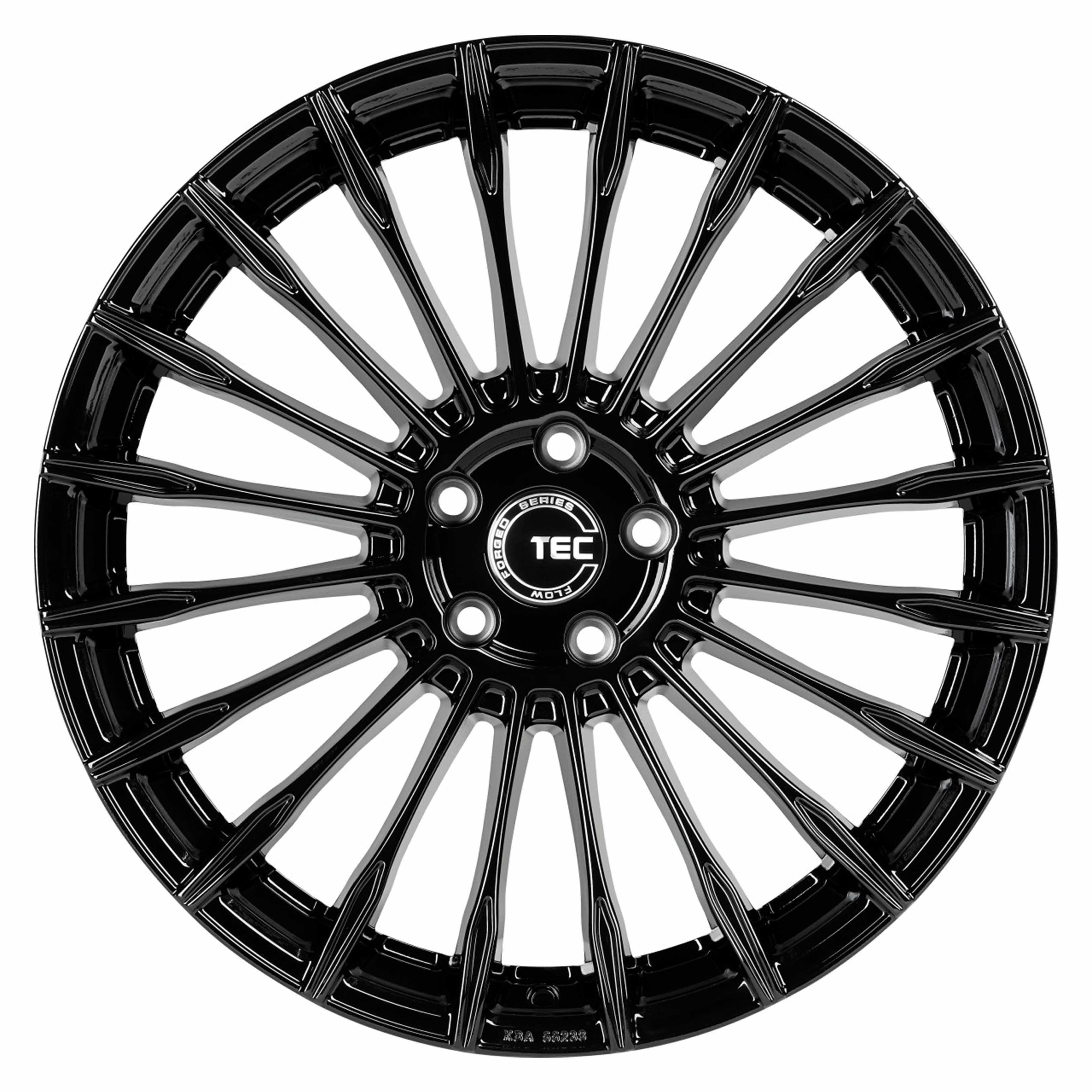 Tesla Model Y Rims / Complete Wheels - TEC GT5 Gloss Black in 19 Inch ...