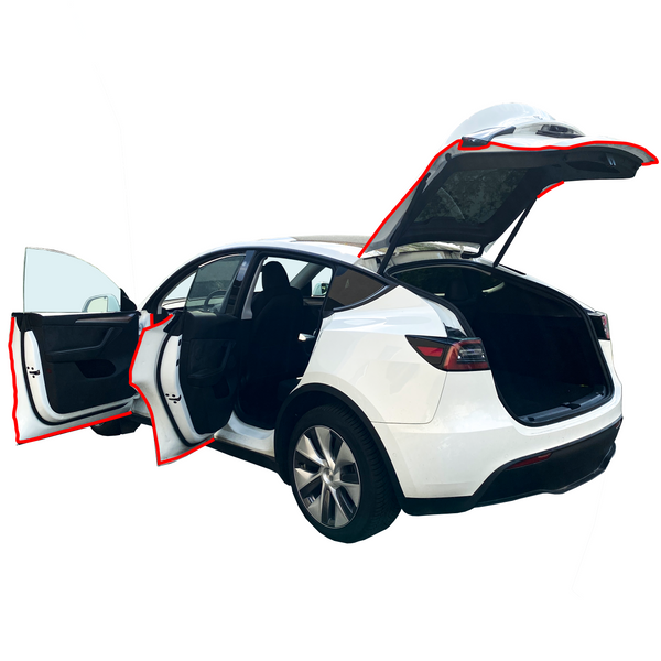 LMZX Tesla Model Y Kofferraum-Organizer für Tesla Model Y 2020 2021 Zubehör