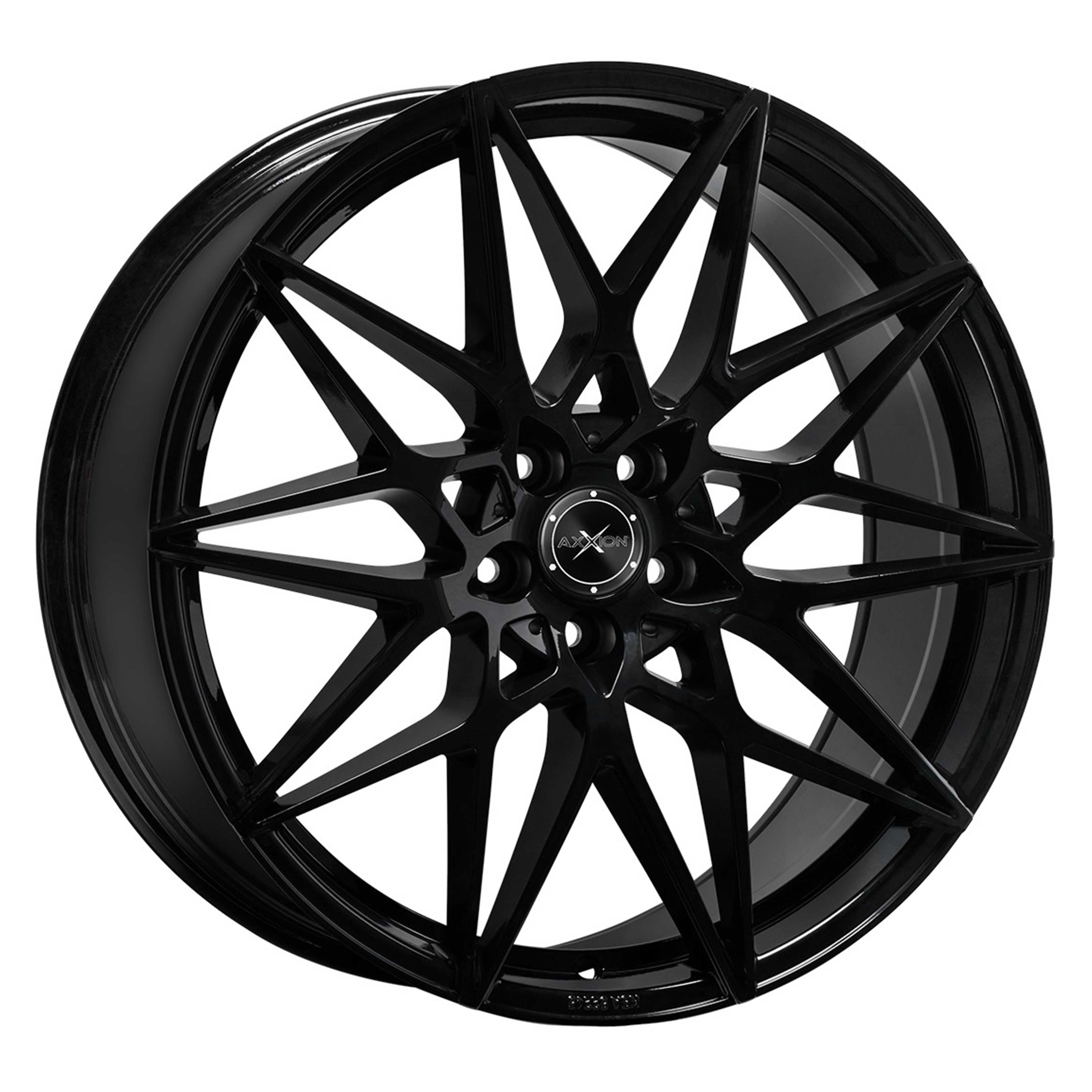 Tesla Model 3 Rims / Complete Wheels - AXXION AX9 Black in 20 Inch ...
