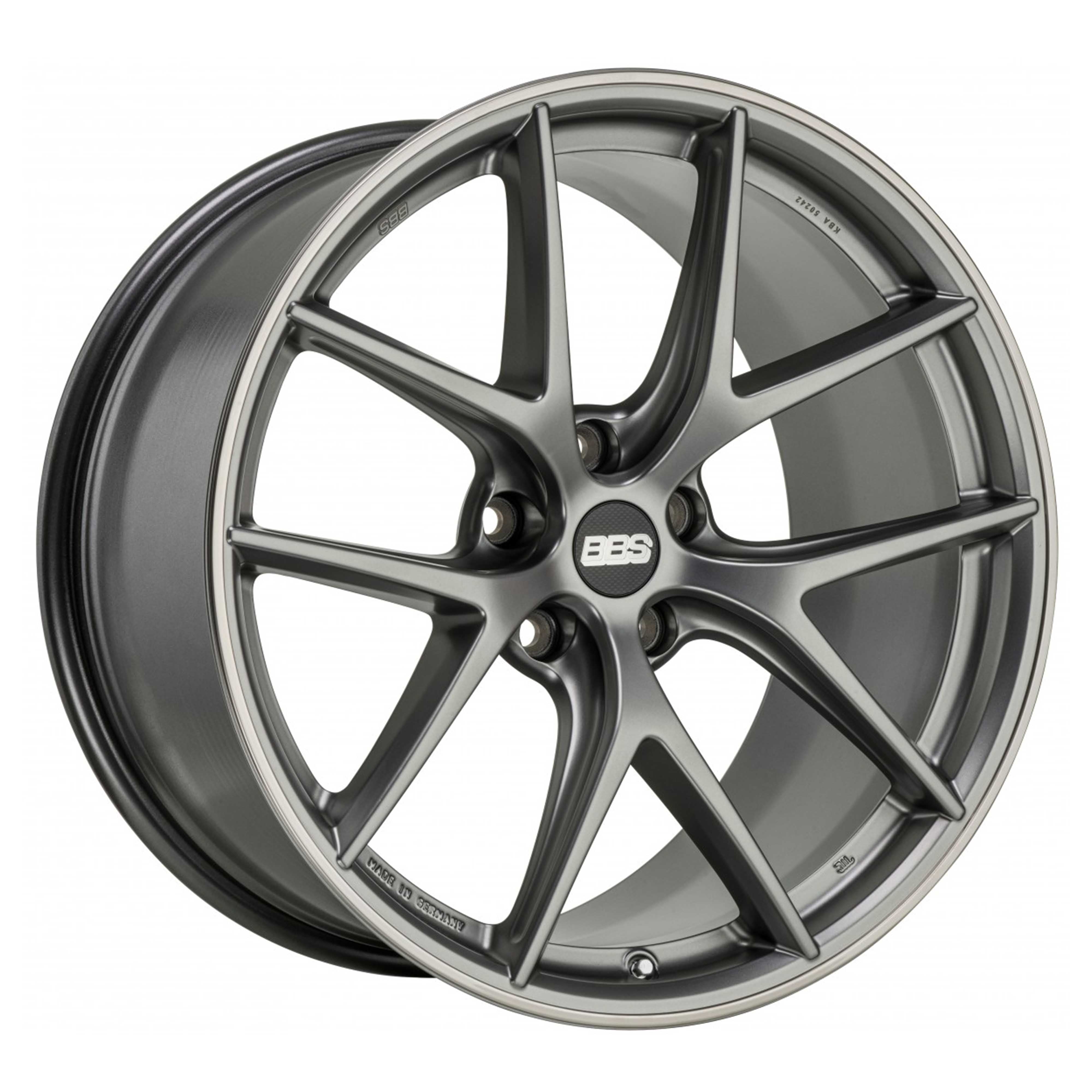 Tesla Model 3 Rims / Complete Wheels - BBS CI-R Platinum Matte in 20 ...