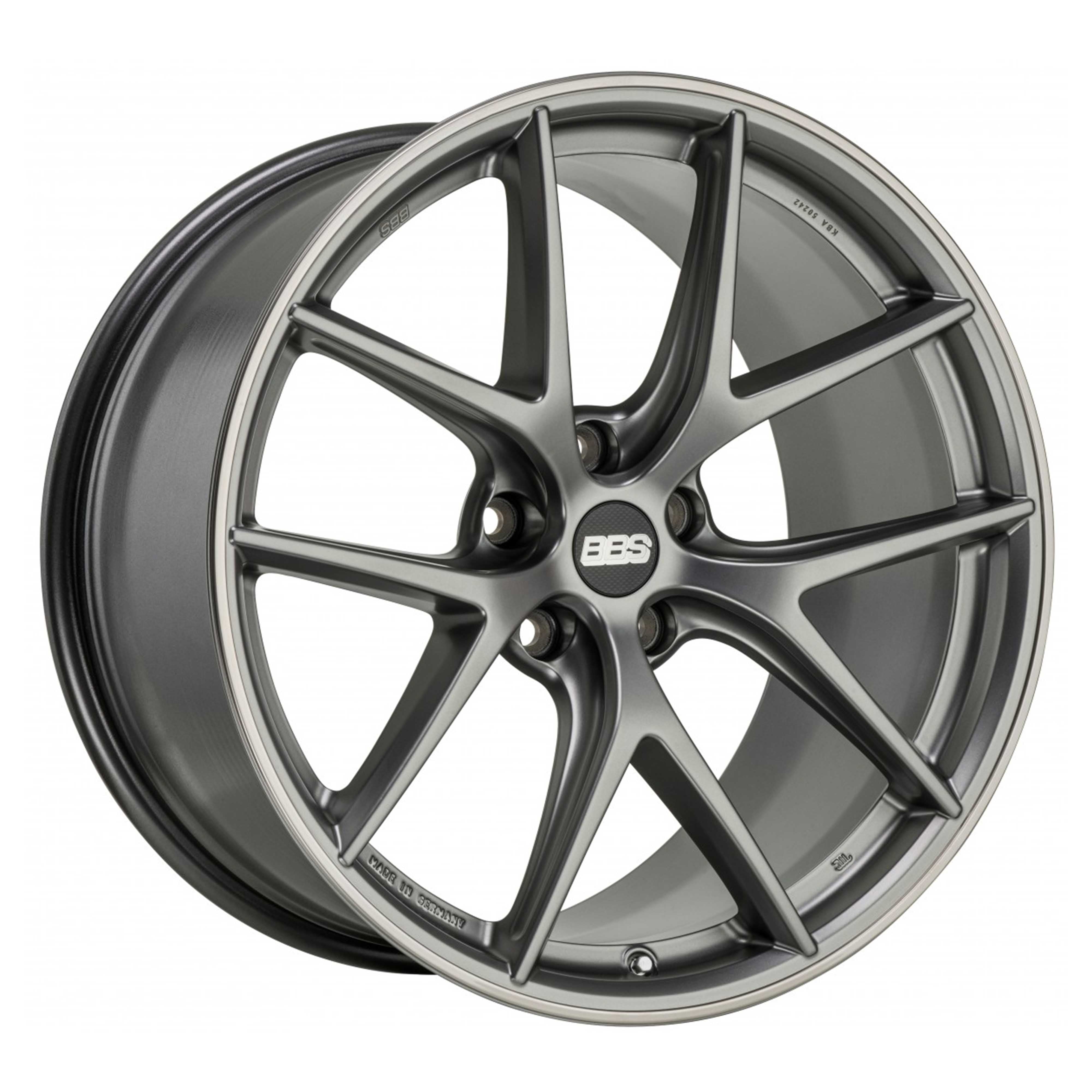 Tesla Model Y Rims / Complete Wheels - BBS CI-R Platinum Silver in 20 ...