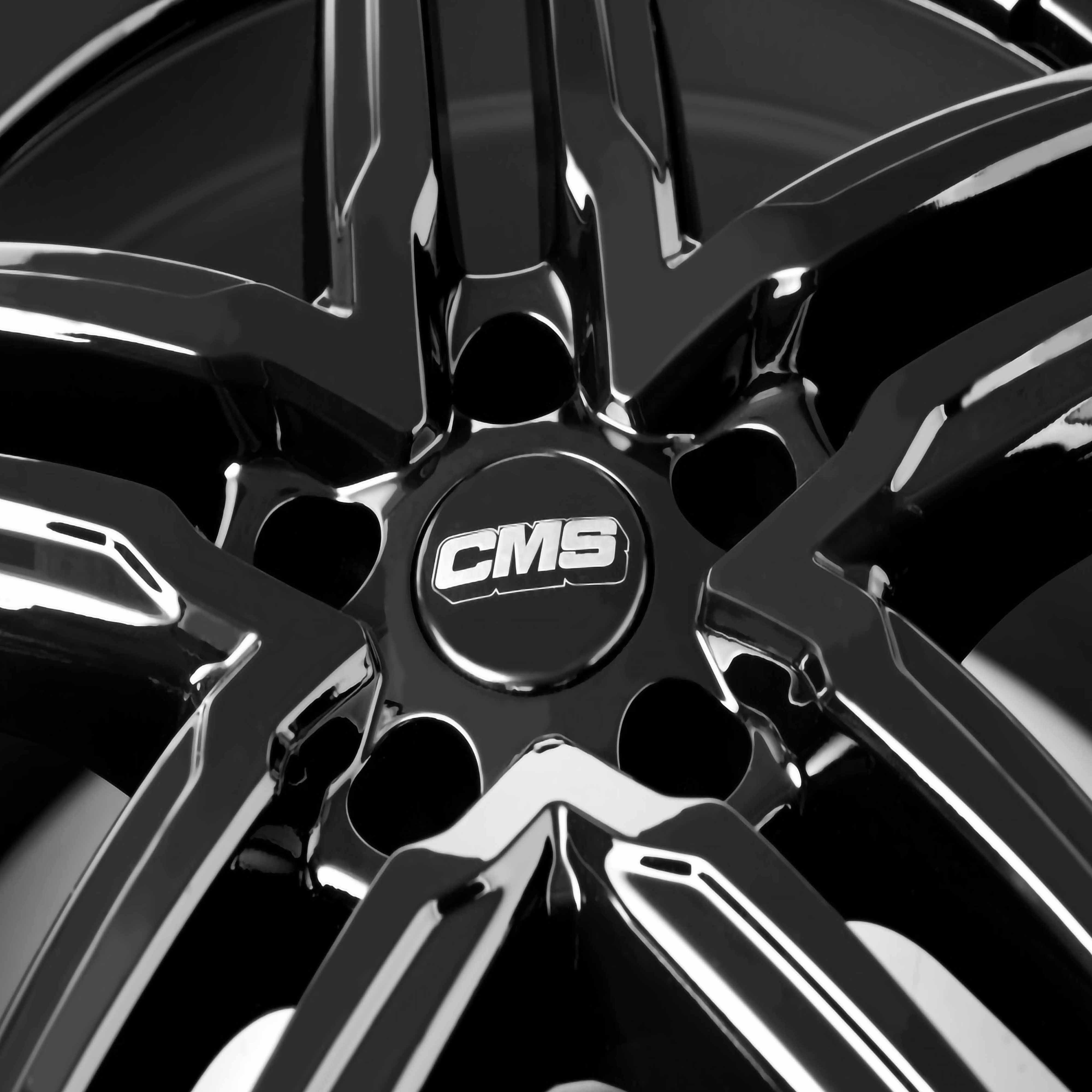 Tesla Model Y Felgen / Kompletträder - CMS C-29 Aero Diamond Rim Black ...
