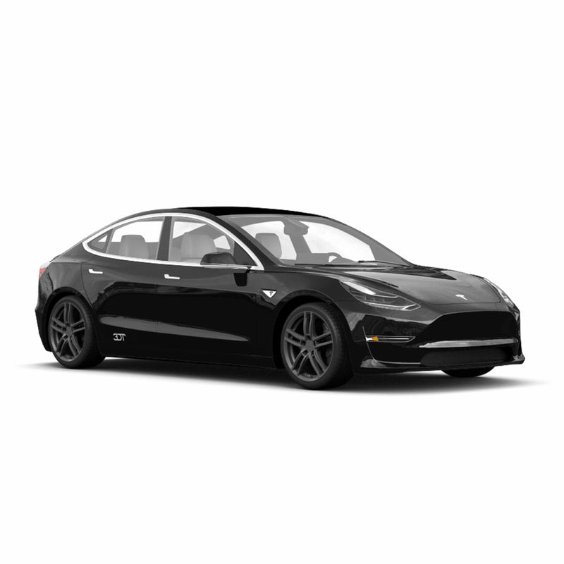 Tesla Model 3 Felgen / Kompletträder - Dezent TZ Graphite in 18 Zoll - Grau poliert