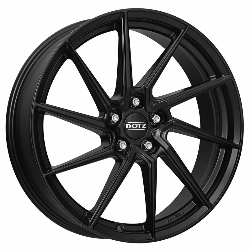 Tesla Model 3 Felgen / Kompletträder - Dotz SPA Black in 18 Zoll - Schwarz