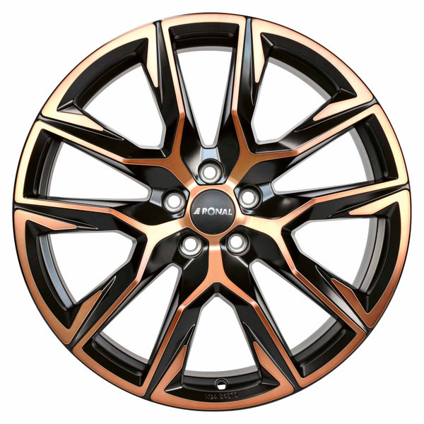 Tesla Model 3 Felgen / Kompletträder - Ronal R71 Copper Mat in 20 Zoll - Bronze