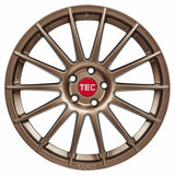 Tesla Model 3 Performance Felgen / Kompletträder - TEC AS 2 - Bronze in 19 Zoll - Bronze
