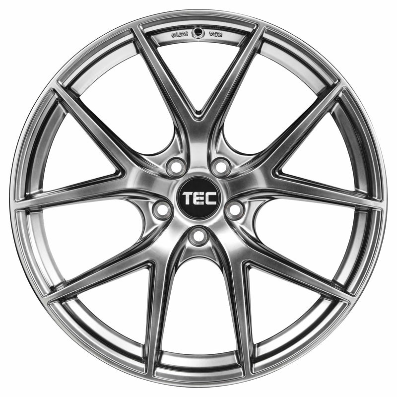 Tesla Model 3 Felgen / Kompletträder - TEC GT 6 Evo Titan in 19 Zoll - Titan