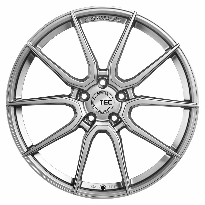 Tesla Model 3 SR+ und Long Range Felgen / Kompletträder - TEC GT Race Silber in 18 Zoll - Silber