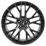 Tesla Model Y SR+ und Long Range Felgen / Kompletträder - Tomason TN23 - Schwarz in 19 Zoll - Schwarz