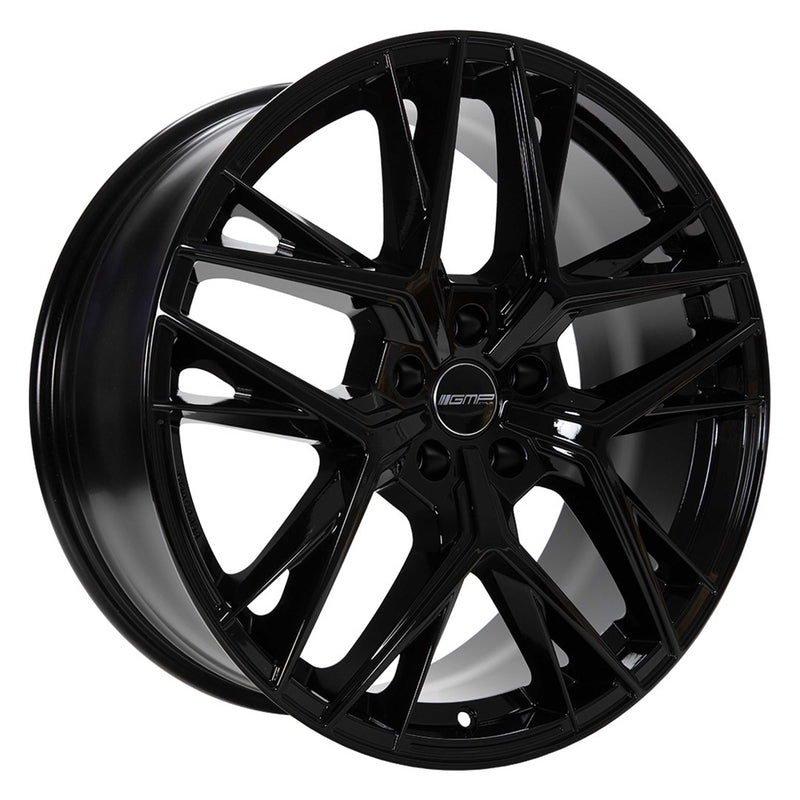 Tesla Model 3 Felgen / Kompletträder - GMP Lunica Glossy Black in 19 Zoll - Schwarz