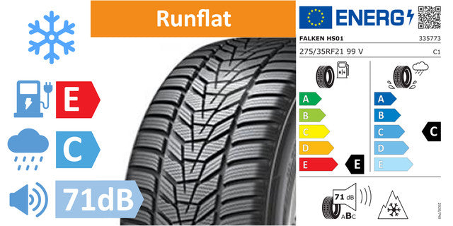 2 x 275/35/R21 FALKEN HS-01 (E/C/71DB) - IP