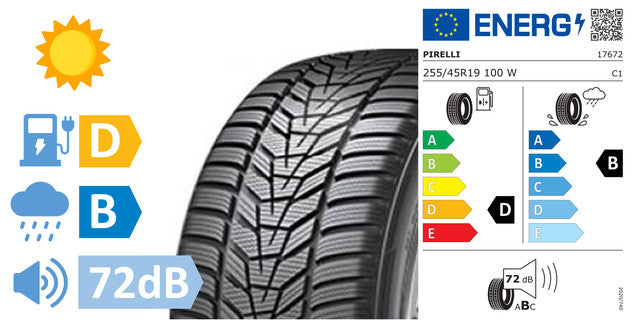 4 x 255/45/R19 PIRELLI PZERO (D/B/72DB) - IP