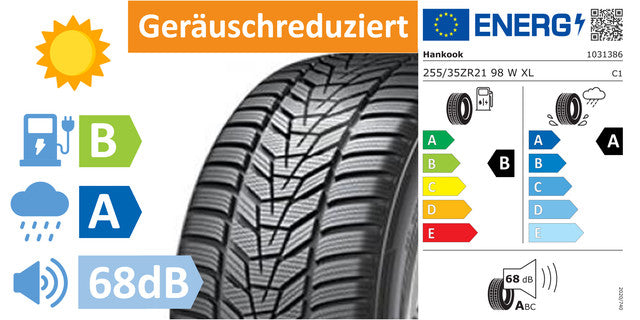 2 x 255/35/R21 HANKOOK VENTUS ION-SX (B/A/68DB) - IP