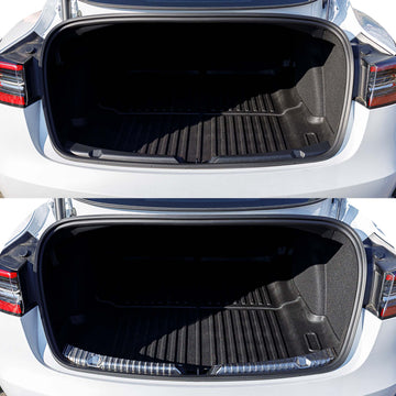 Tesla Model 3 Ladekantenschutz Kofferraum für aus Aluminium von
