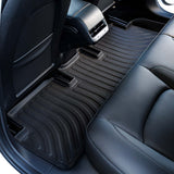 Allwetter Fußmatten Innenraum Set für Tesla Model 3 (vorne & hinten)