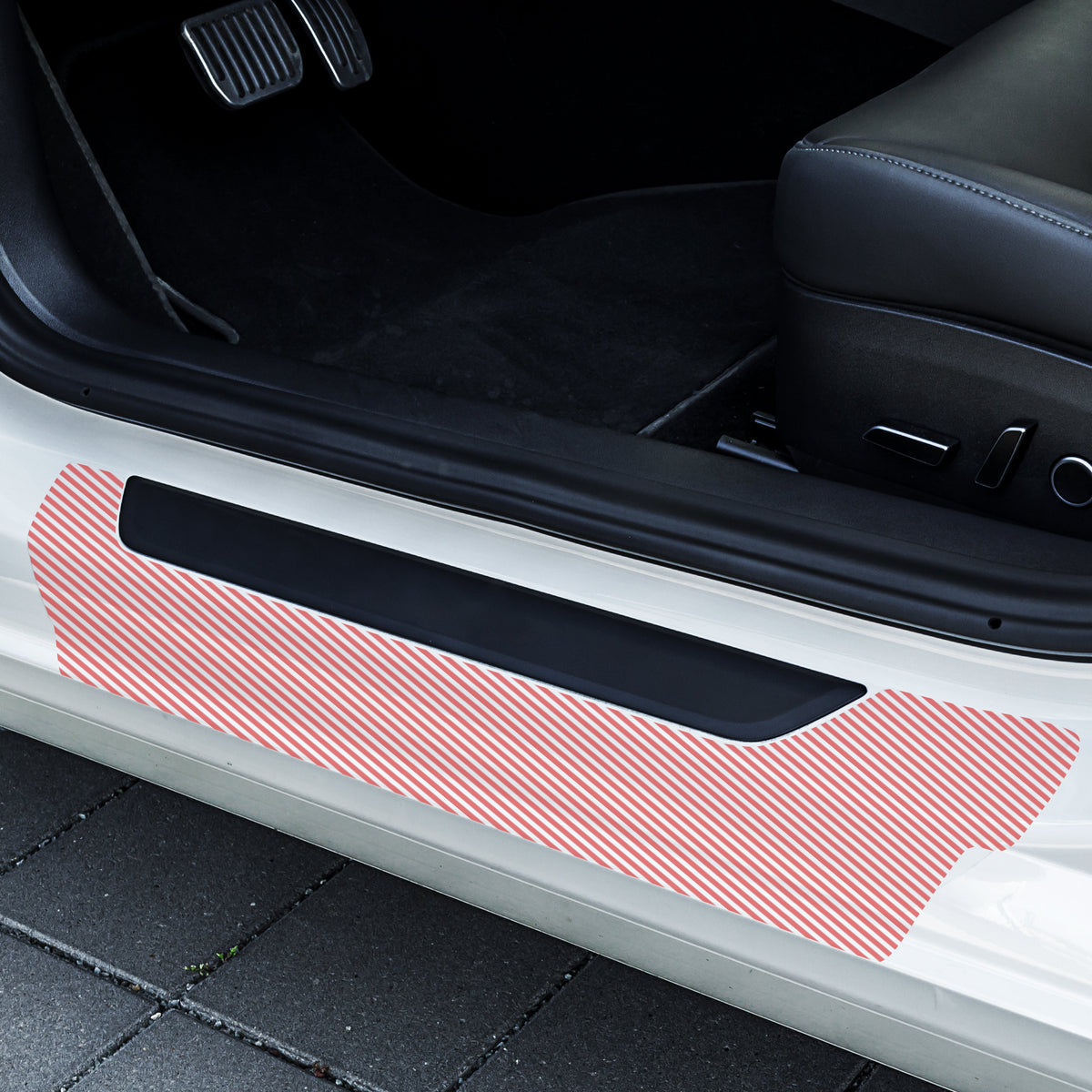Schutzfolie Türeinstiege Tesla Model Y - Lackschutzfolie